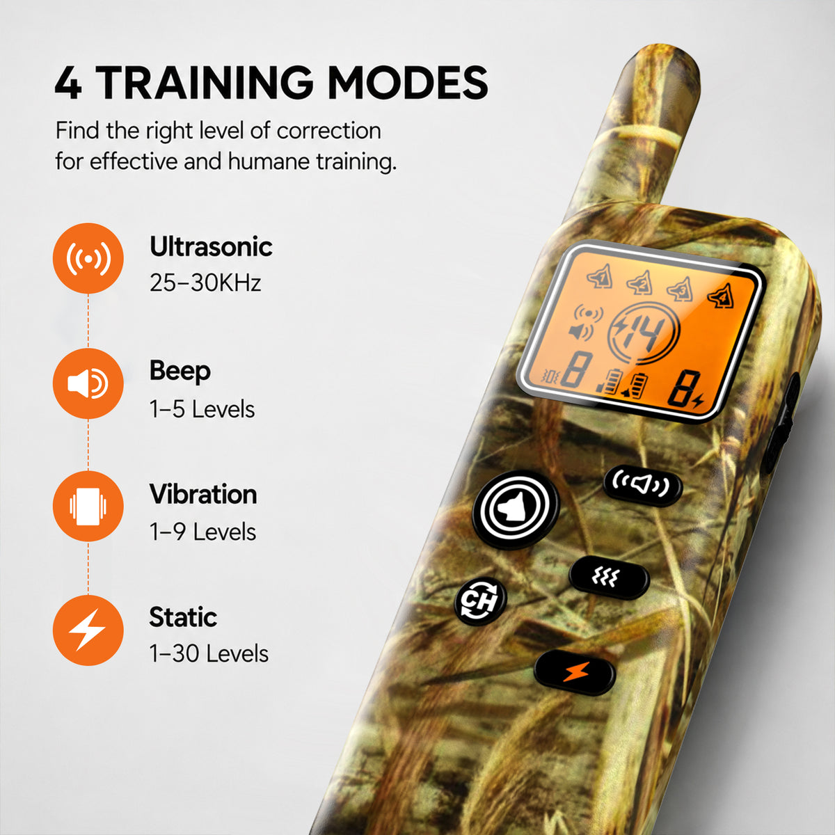 Wireless Dog Fence System for 2 Dogs Electric Dog Fence 2-in-1 Pet Containment System & Remote Dog Training Collar, 25–3500FT Adjustable Boundary for Small, Medium & Large Dogs